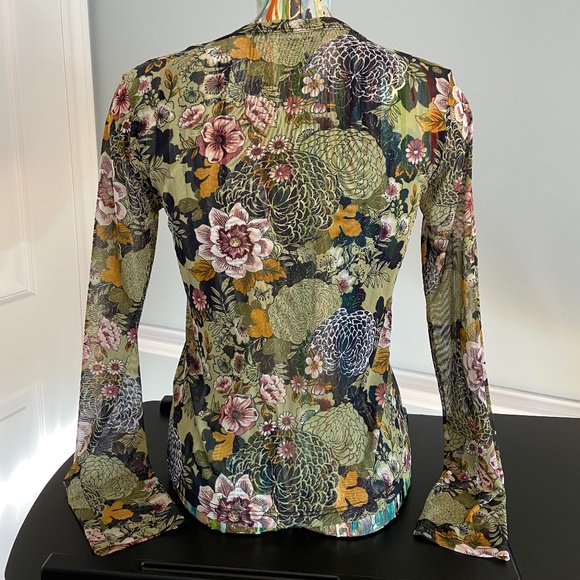 Rock Rose Couture Sheer Top Size Large - Picture 2 of 7